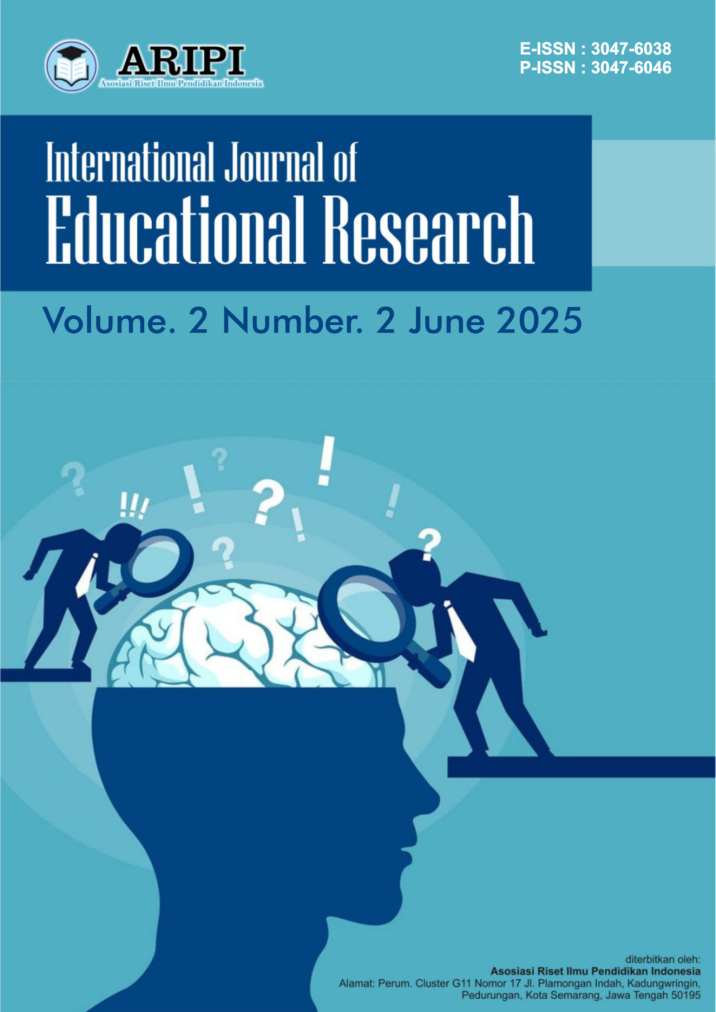 					View Vol. 2 No. 2 (2025): International Journal of Educational Research
				